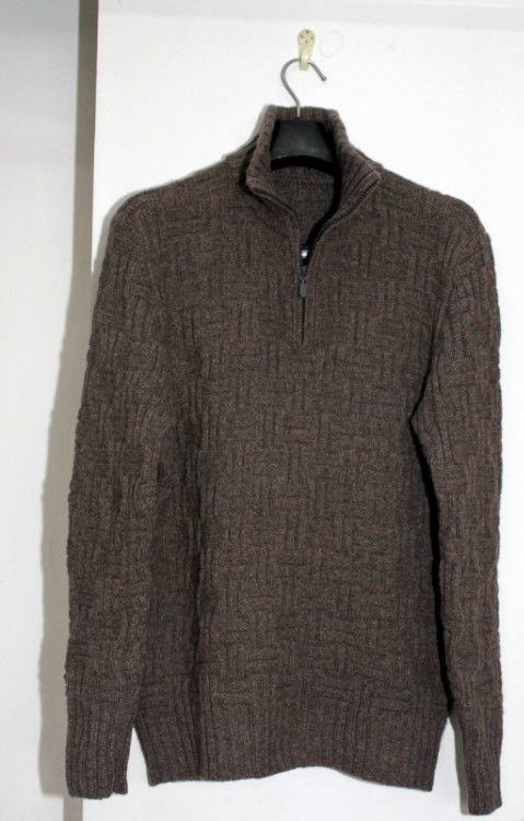 2012年的NO.1--仿Burberry 的男装毛衣（2012.3.10完工）这 - 云淡风轻 - 子衿精致手編