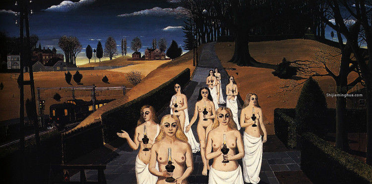 比利时艺术家 保罗·德尔沃  Paul Delvaux - 石墨閣 - 石墨閣