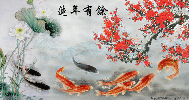 吉祥富贵“九鱼图“99幅，太漂亮了 - 宝贝梦 - 分享美丽·分享快乐·品味人生