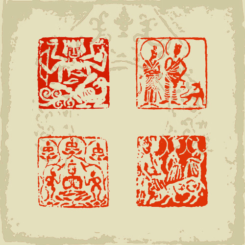 百佛图（精彩的佛像印）