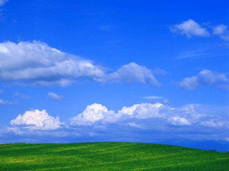 蓝天白云草原 - 雁飞墨行 - 精品博客