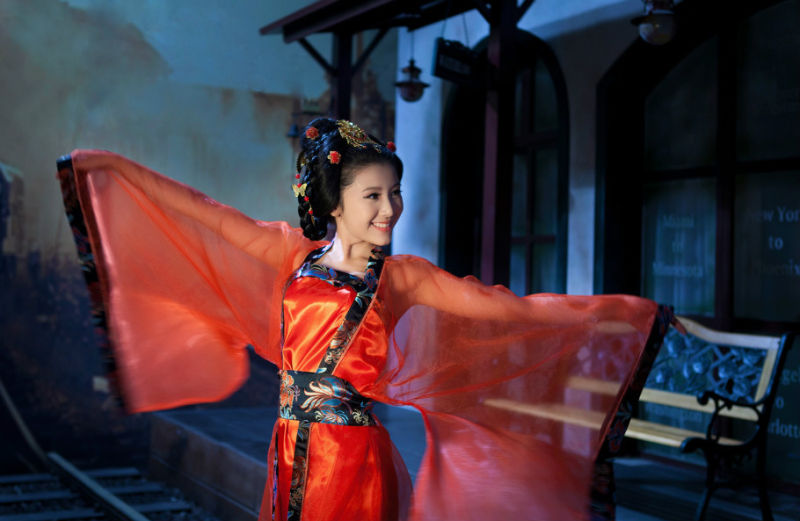 【人物素材】娉婷扬袖舞，绣带飞纷葩——舞姬 - 雁飞墨行 - 精品博客