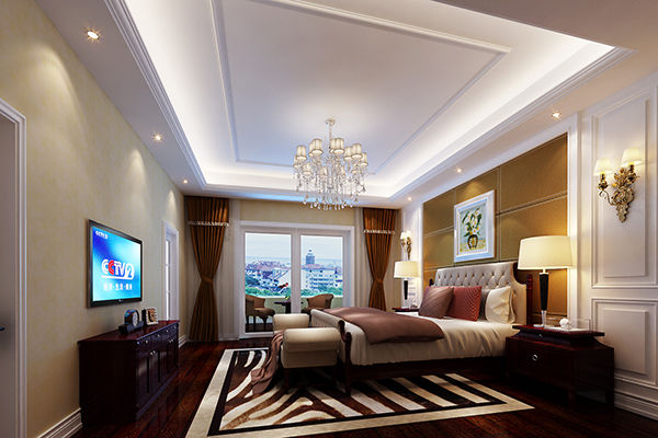 混搭风格卧室装修效果图
