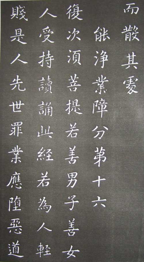 康熙完美手书 金刚经全本 - 温柔细雨 - 一丝小雨盈盈而落......