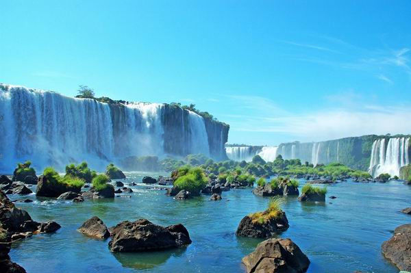 〖原创〗世界自然遗产---世界最壮观的三大瀑布群全景风光 -