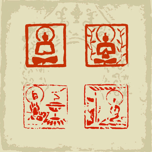 百佛图（精彩的佛像印）