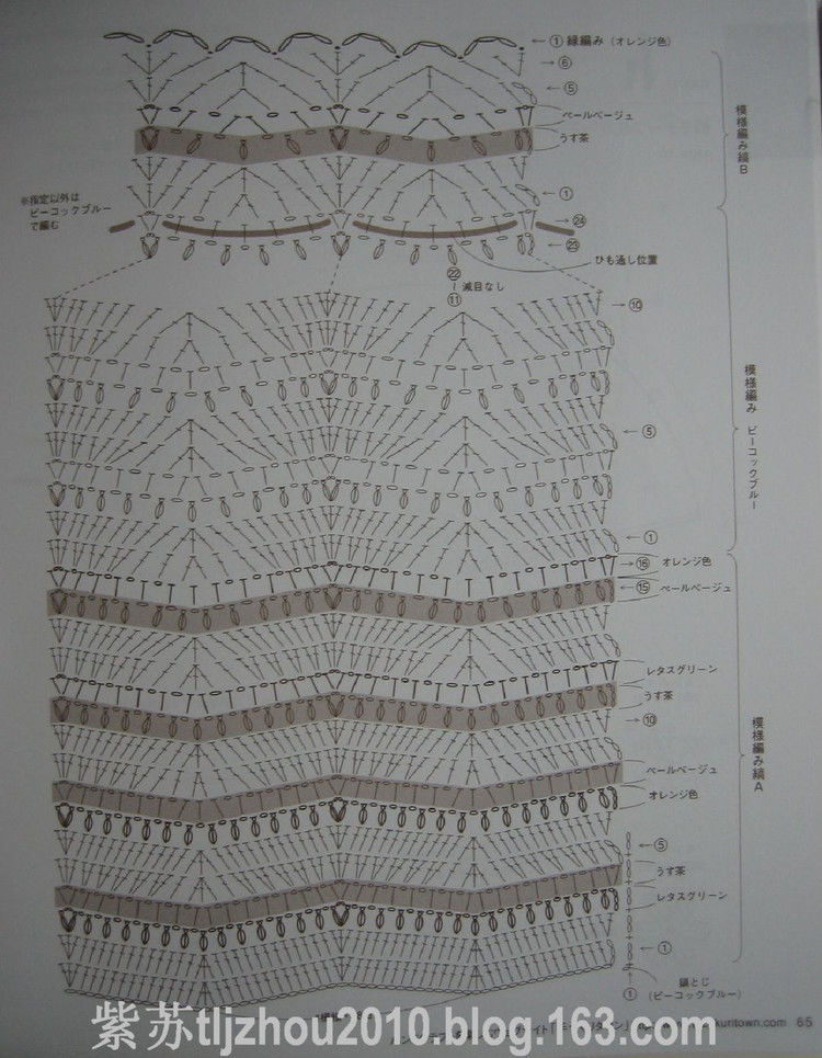 【转载】（日文）钩针斗篷披肩集  - 荷塘秀色 - 茶之韵