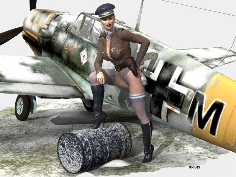 二战中的另类裸露艺术 - 沉默的麻雀 - 沉默的麻雀的博客