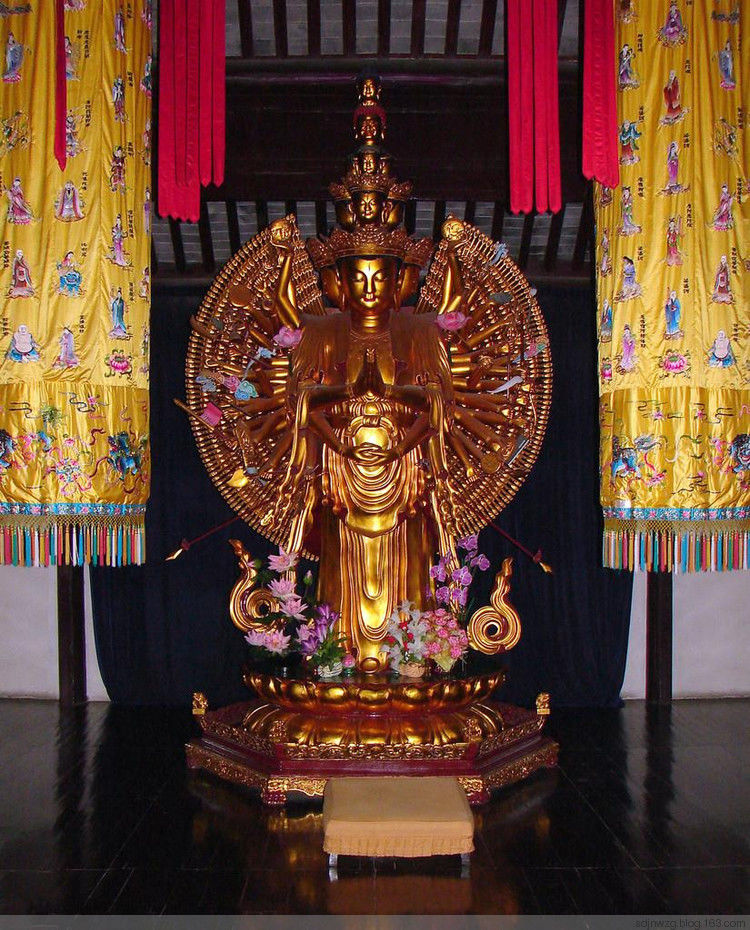 庄严的千手观音菩萨像 - sdjnwzg - WZG的博客