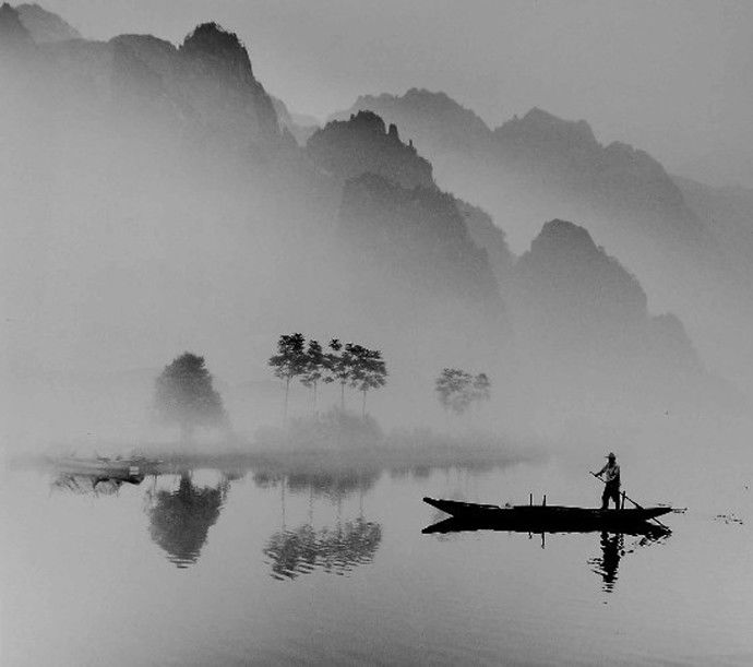 此景只应天上有，撒向人间引诗情【水墨意境】 - 纳兰容若 - 纳兰容若