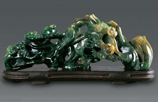 文房清玩(笔洗 笔筒 笔架 笔插 笔掭 砚滴 砚屏 水盂 墨床 臂搁 镇纸 印章 印盒 山子 - 苍茫大漠 - 苍茫大漠 的博客