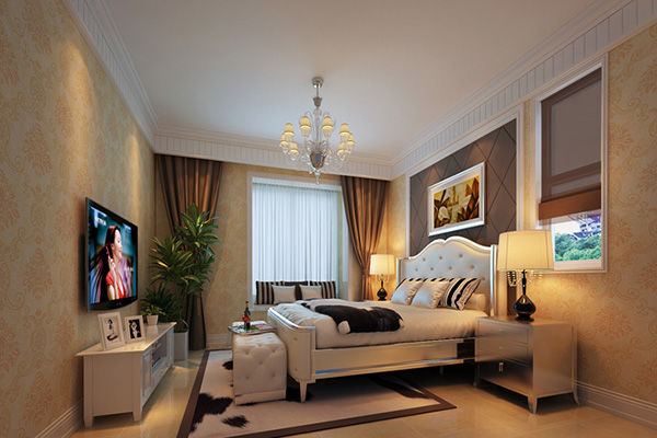 混搭风格卧室装修效果图