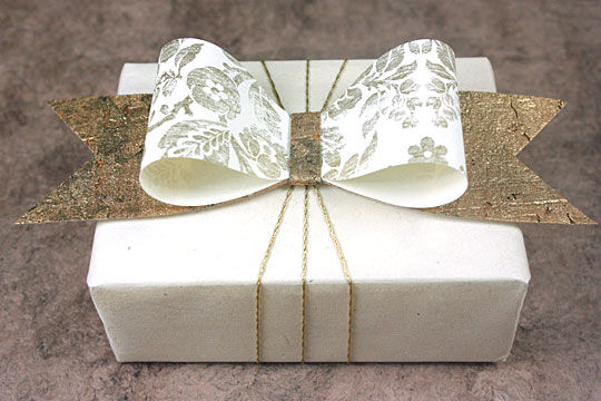 DIY蝴蝶结礼盒 手工蝴蝶结礼盒