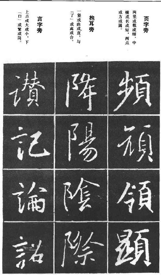 王羲之行书结构习字帖 - chengyi606 - chengyi606