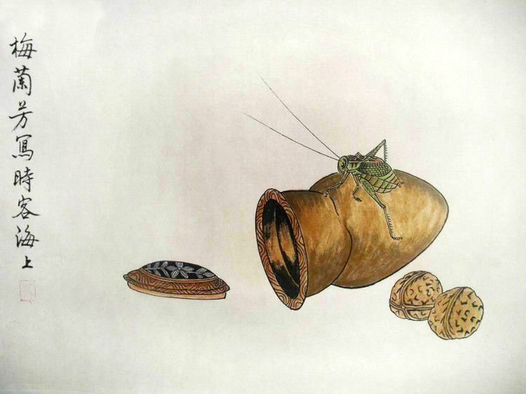 梅兰芳画作欣赏 - 山野村夫 - 山野村夫