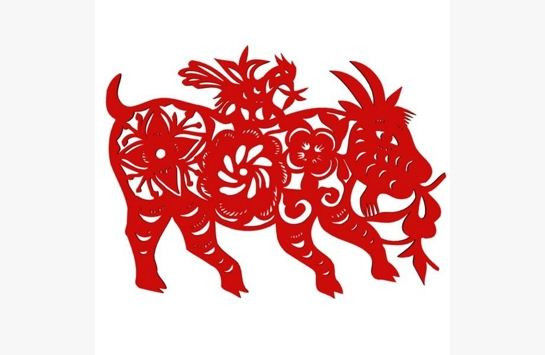 【潇洒艺术-276】请您欣赏：羊年剪纸 - 潇洒如风 - 潇洒天地 如意家园