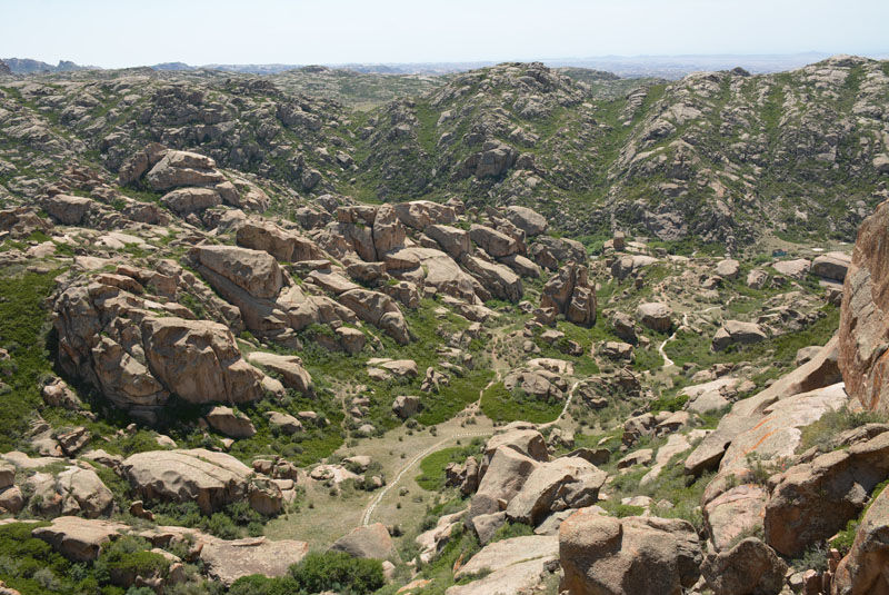 博乐怪石峪，世界最大花岗斑岩怪石群 - 木子弓长 - 驴游记