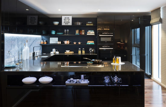 复式三居室公寓设计复古与清新的完美碰撞