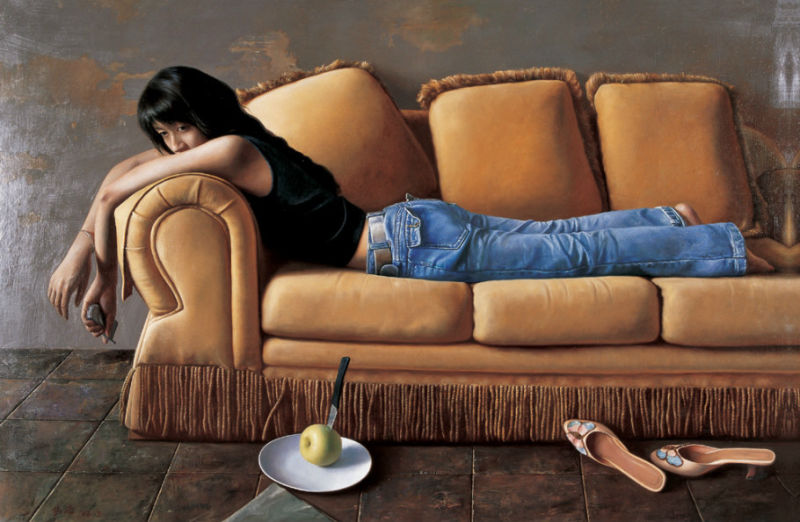 何振浩油画作品欣赏 - 李梨 - 李梨