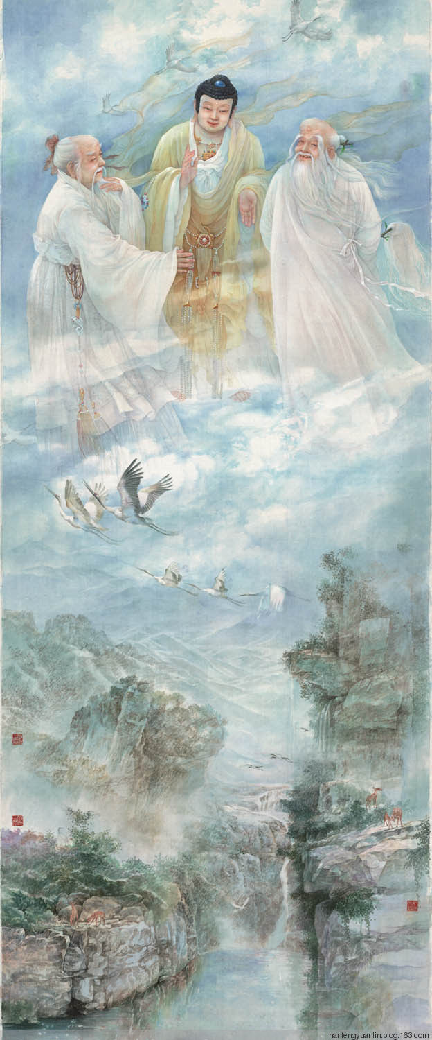 纪淑文、邱皓 、邱月母女工笔作品(1) - 山野村夫 - 山野村夫