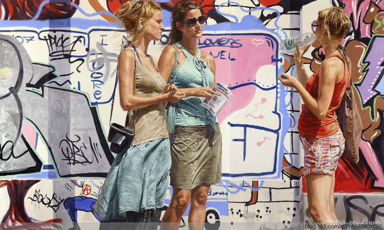 意大利艺术家Michele.Del.Campo绘画作品（2） - 秦之后裔伯 - 秦之后裔伯