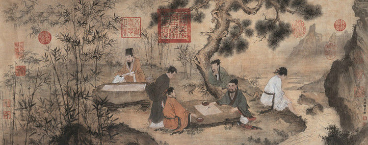 金廷标（清）人物山水作品欣赏 - wangchangzhengb - wangchangzhengb的博客