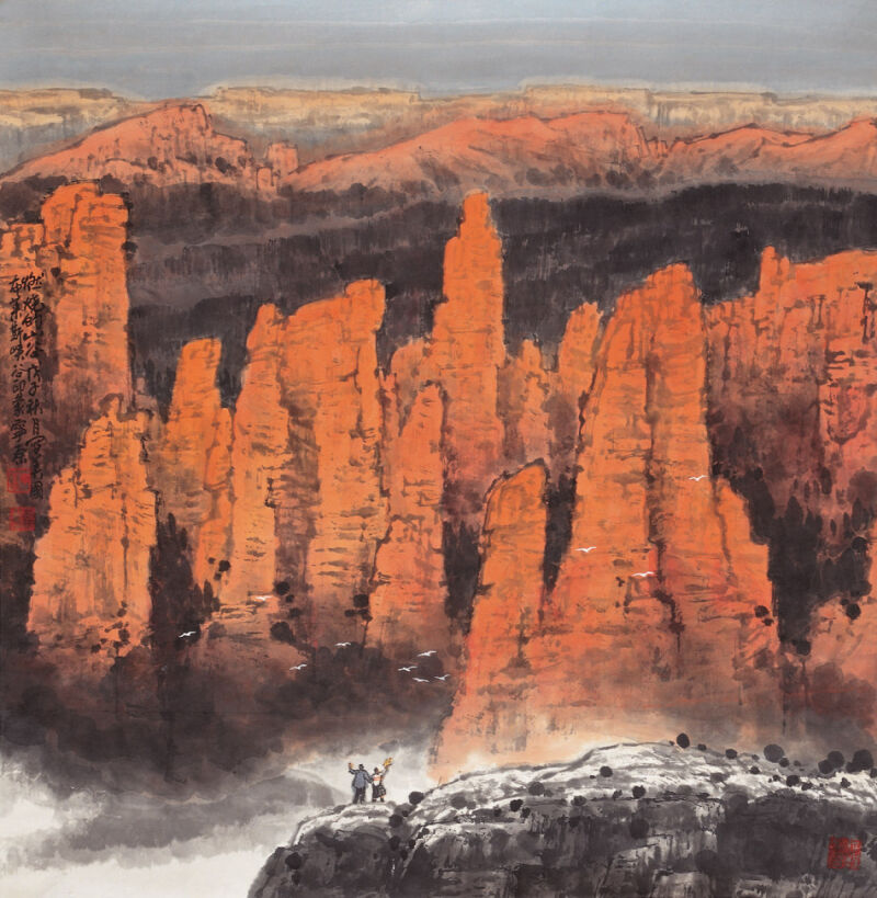 丁宁原作品欣赏 - 山野村夫 - 山野村夫