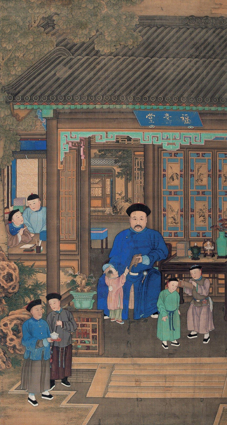 金廷标（清）人物山水作品欣赏 - wangchangzhengb - wangchangzhengb的博客