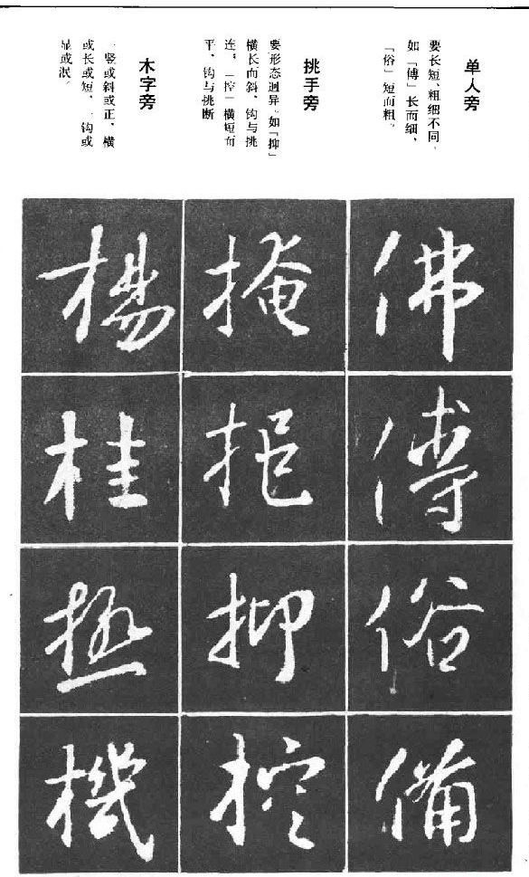 王羲之行书结构习字帖 - chengyi606 - chengyi606