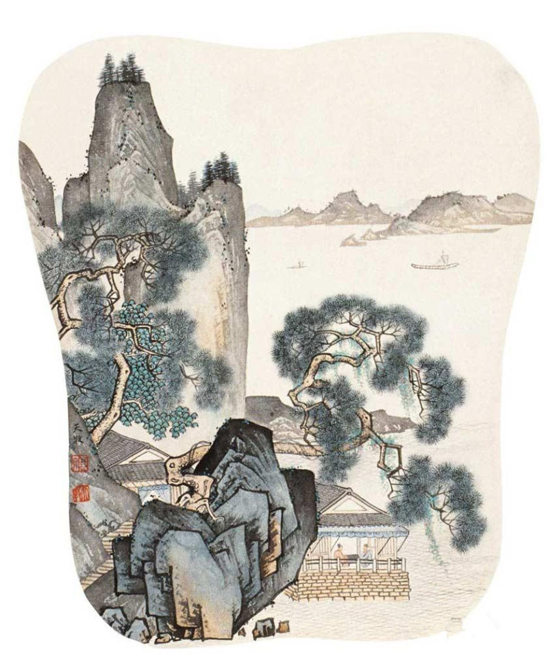 孙天牧绘画作品欣赏-1 - 李梨 - 李梨