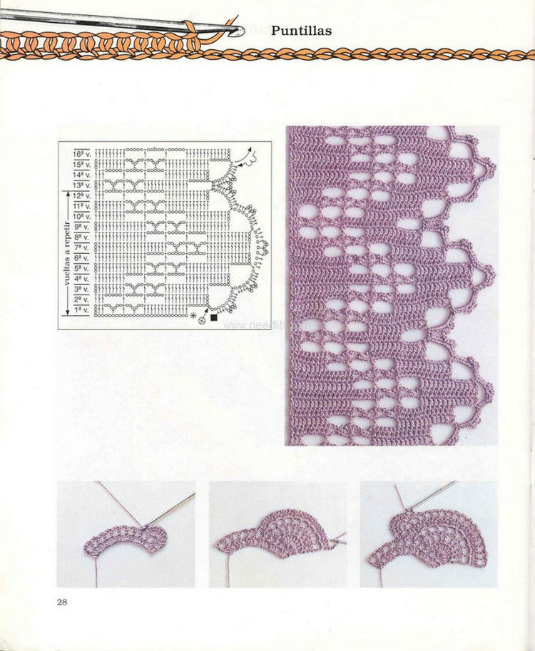 al ganchillo_Muestras（钩针花样） - 壹一 - 壹一的博客