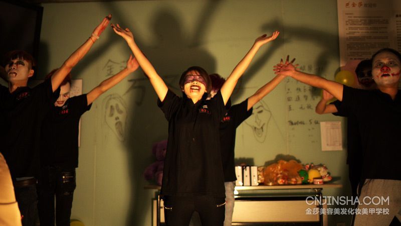 胆小勿入 苏州金莎摄影学校举办万圣节Patry