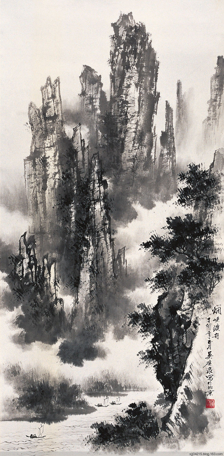 吴广泉作品精选集 - 云破月来花弄影 - 云破月来花弄影