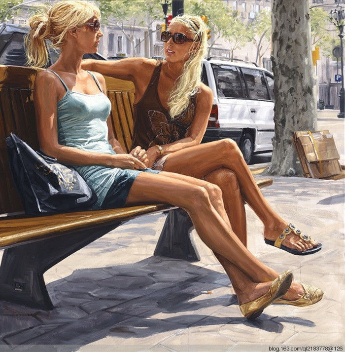 意大利艺术家Michele.Del.Campo绘画作品（2） - 秦之后裔伯 - 秦之后裔伯