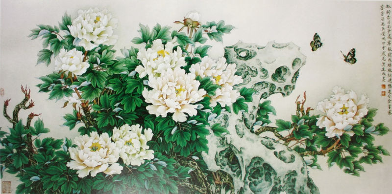 【书画艺术】名家画牡丹精选 - 雁飞墨行 - 雁飞