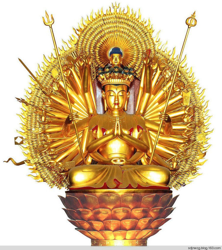 庄严的千手观音菩萨像 - sdjnwzg - WZG的博客