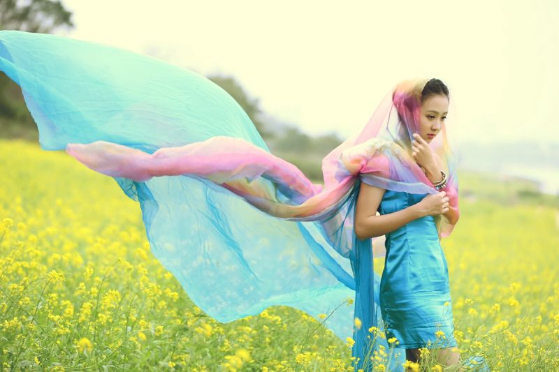 《春姑娘》【油菜花仙子】 - 魅影沉香 - .