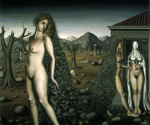 比利时艺术家 保罗·德尔沃  Paul Delvaux - 石墨閣 - 石墨閣