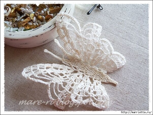 五款新版钩针蝴蝶 - maomao - 我随心动