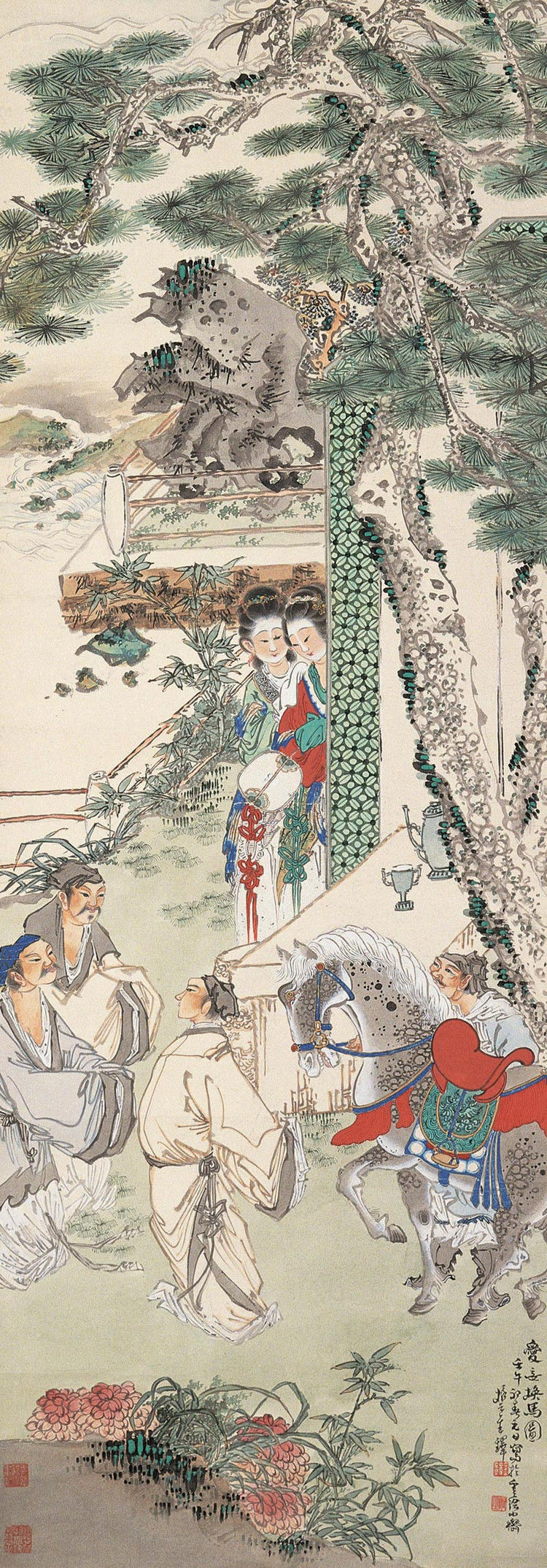 金廷标（清）人物山水作品欣赏 - wangchangzhengb - wangchangzhengb的博客