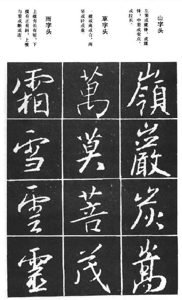 王羲之行书结构习字帖 - chengyi606 - chengyi606