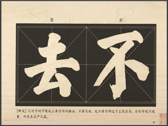 大字书法结构八十四法通解 - 阿倩 - 我爱的、爱我的，繁杂的世界其实如此简单