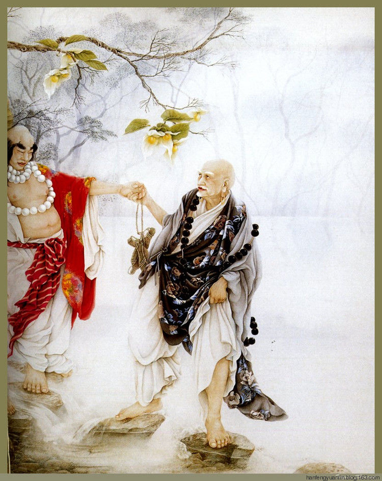 纪淑文、邱皓 、邱月母女工笔作品(1) - 山野村夫 - 山野村夫