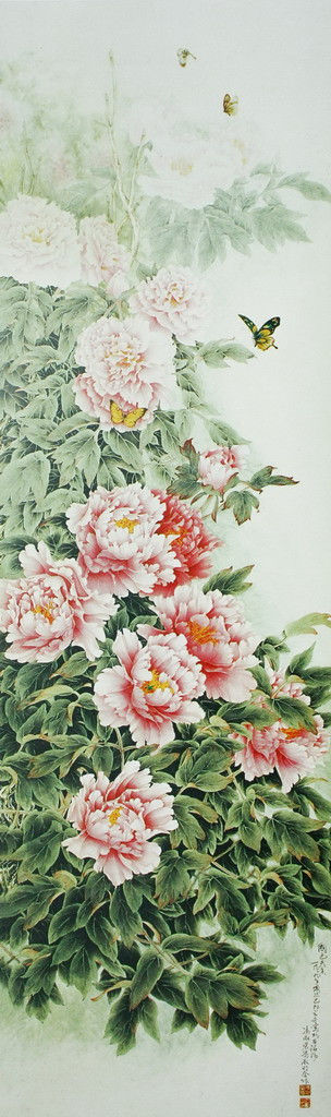 【书画艺术】名家画牡丹精选 - 雁飞墨行 - 雁飞