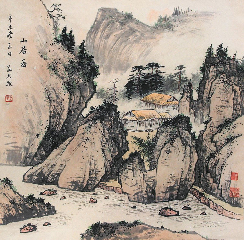 孙天牧绘画作品欣赏-1 - 李梨 - 李梨