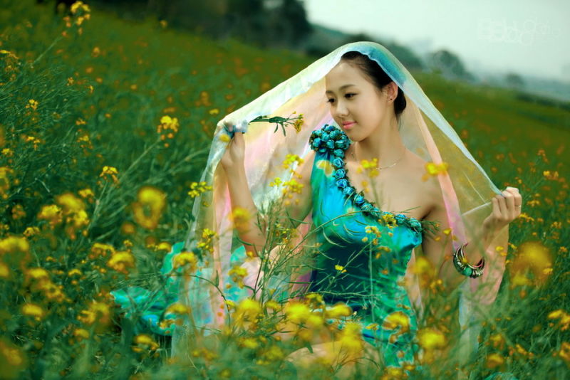 《春姑娘》【油菜花仙子】 - 魅影沉香 - .