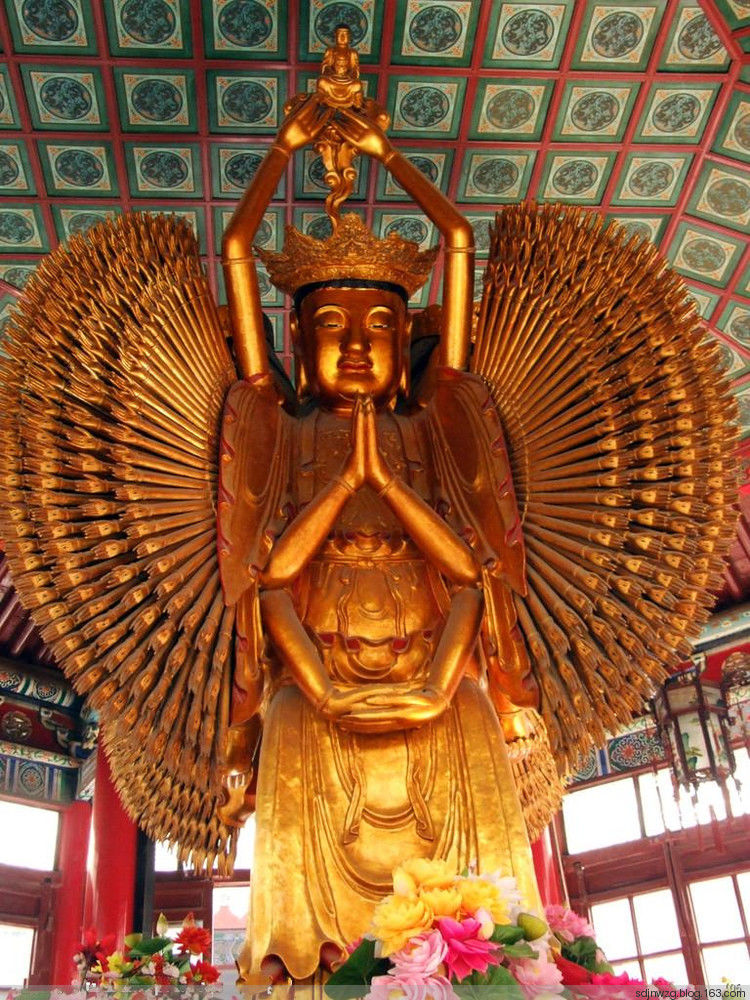 庄严的千手观音菩萨像 - sdjnwzg - WZG的博客