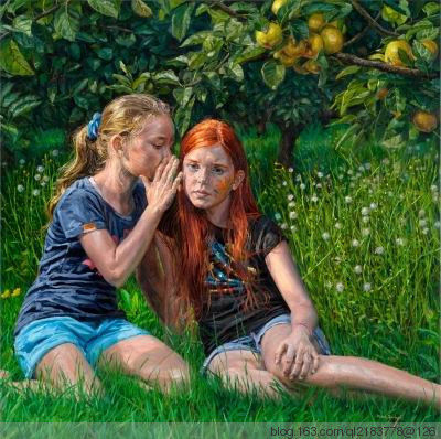 意大利艺术家Michele.Del.Campo绘画作品（2） - 秦之后裔伯 - 秦之后裔伯