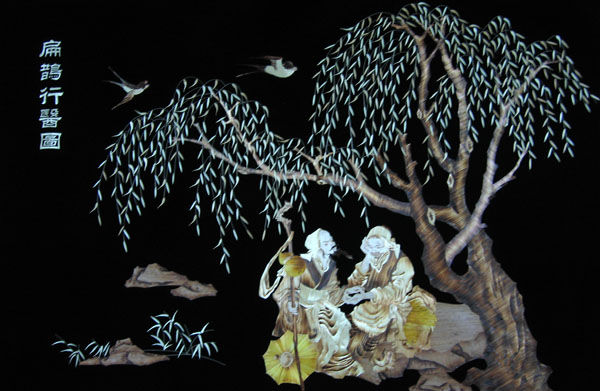 精彩的芦苇工艺画=1 - 水帘洞主 - 水帘洞主