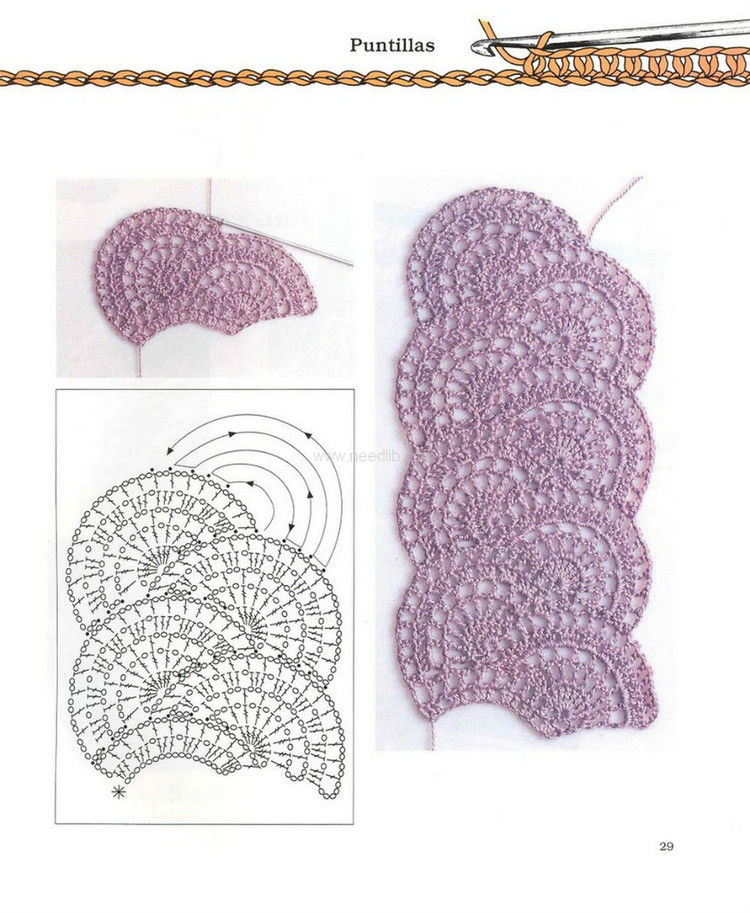 al ganchillo_Muestras（钩针花样） - 壹一 - 壹一的博客